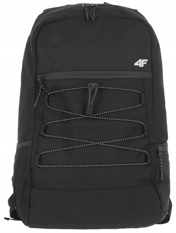 Mestský detský batoh 4F (22L) - čierny, pohodlný a praktický